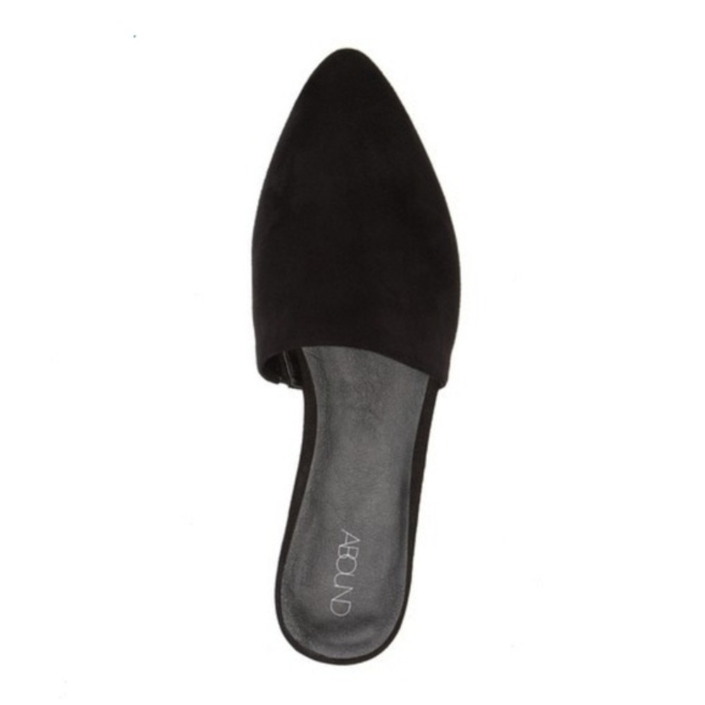 Abound Black Suede Mules